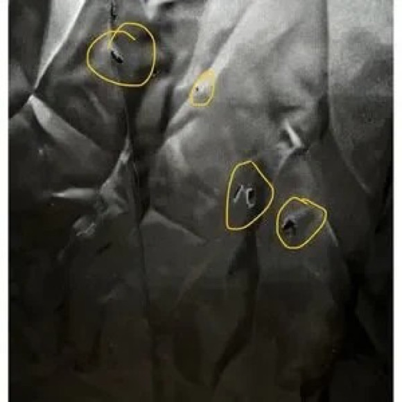 Michael Kors Navy Pinstripe Blazer - Picture 5 of 6